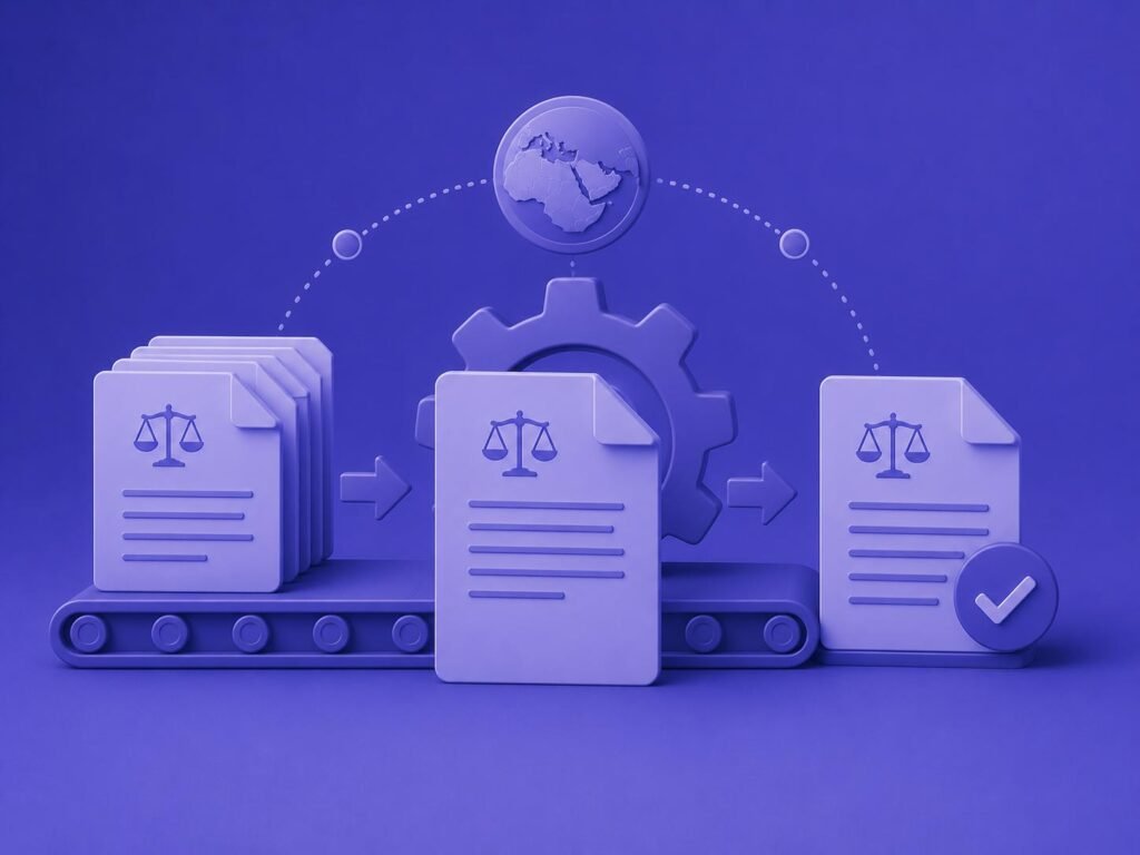 Arabic Legal Contract Automation Translation