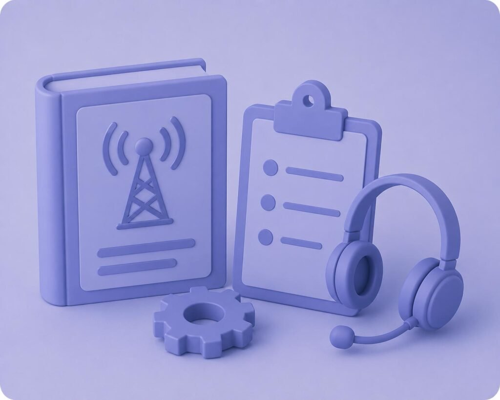 Arabic Training Materials for Telecom Teams