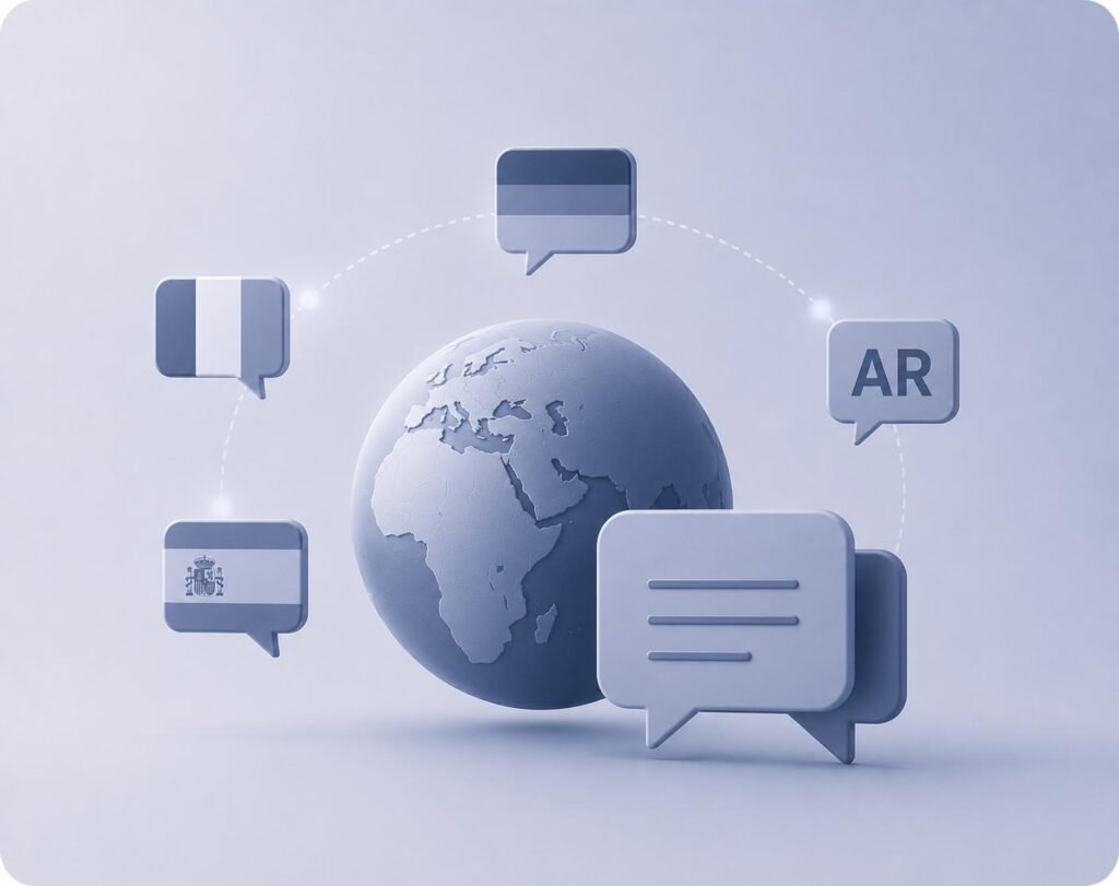 Multilingual Arabic Corporate Communications