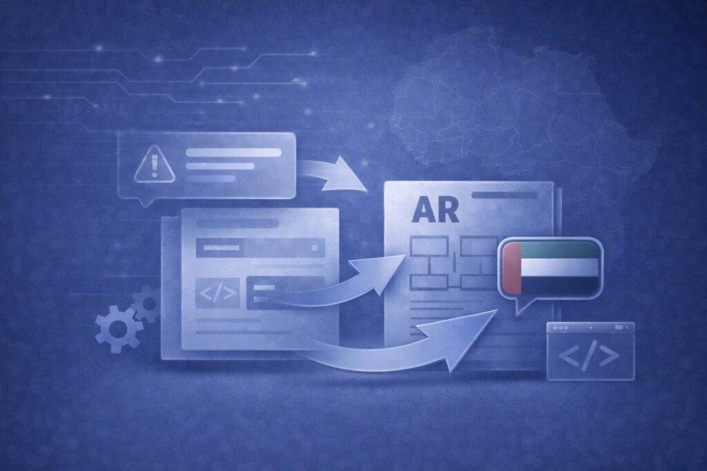 Arabic UI & Product Localization for AI Platforms