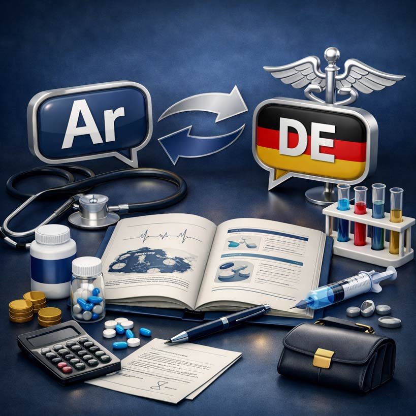 FastTrans Arabic-German Translation