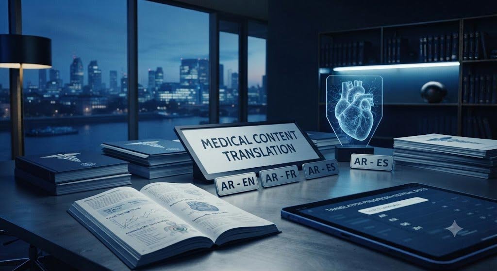 Arabic Medical Content Translation