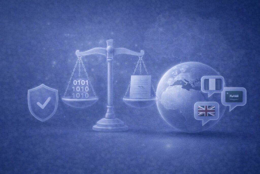 Multilingual Arabic Legal & Compliance Translation