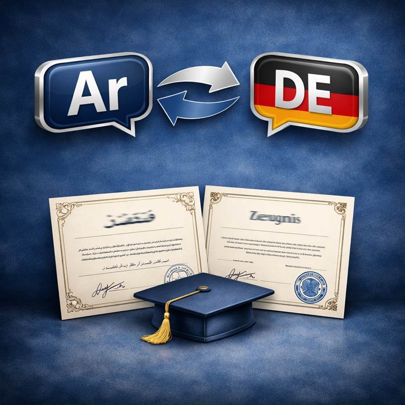 FastTrans Arabic-German Translation