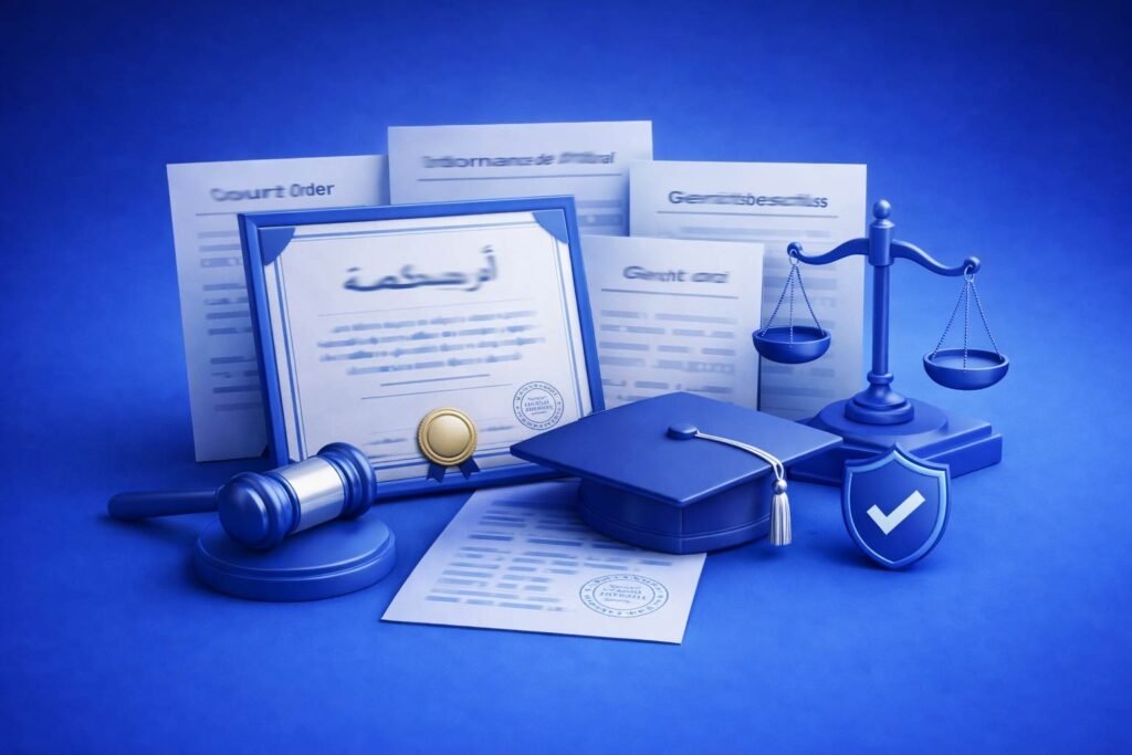 Arabic Certified Translation Services​