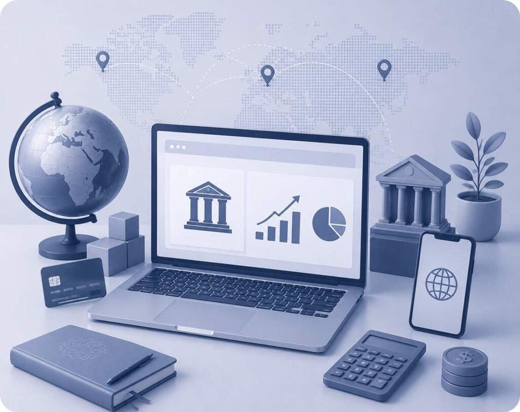 Arabic Financial Services Website Localization