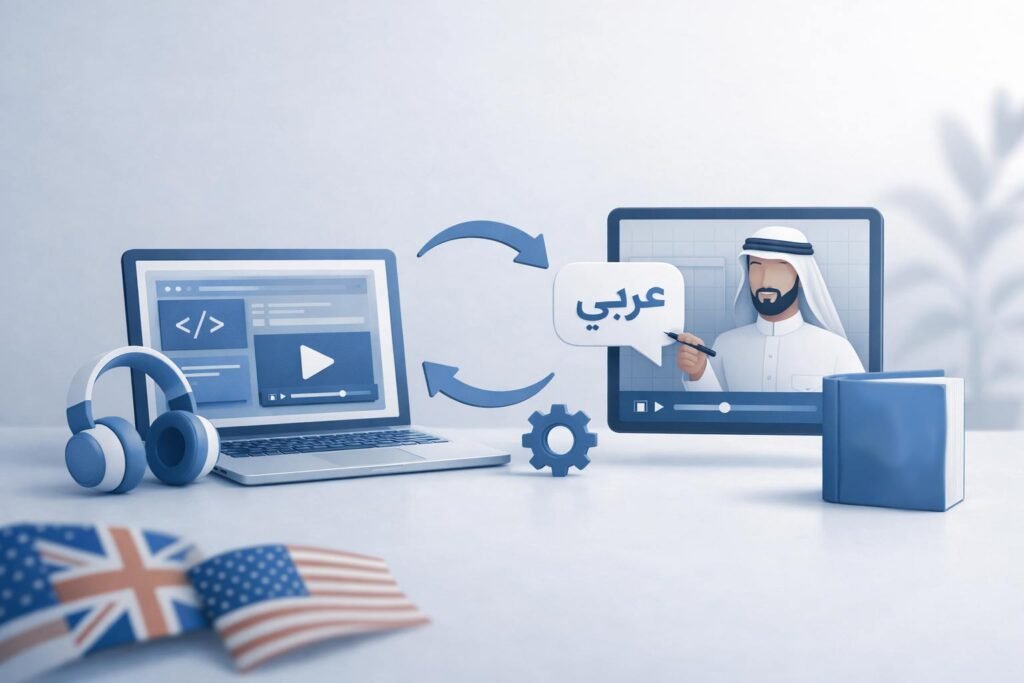 Arabic Software Demo and Tutorial Localization