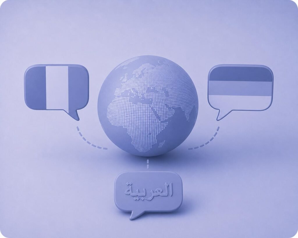 French-Arabic and German-Arabic Retail Content