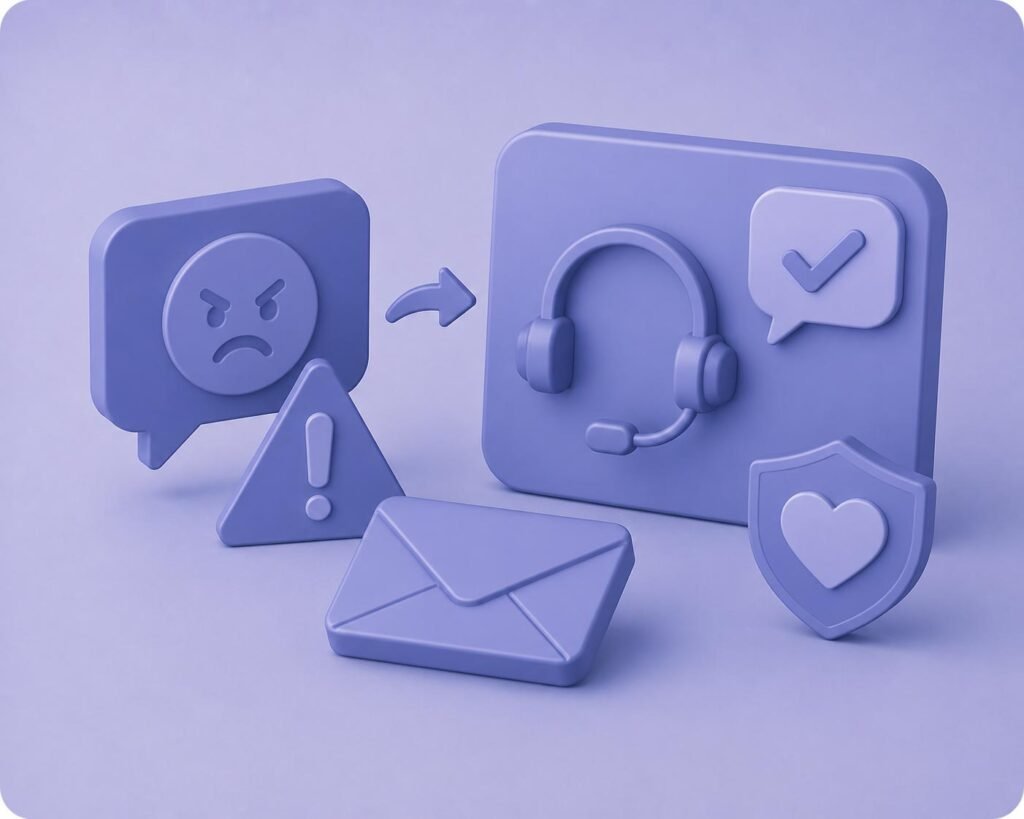 Arabic Escalation & Complaint Response Translation