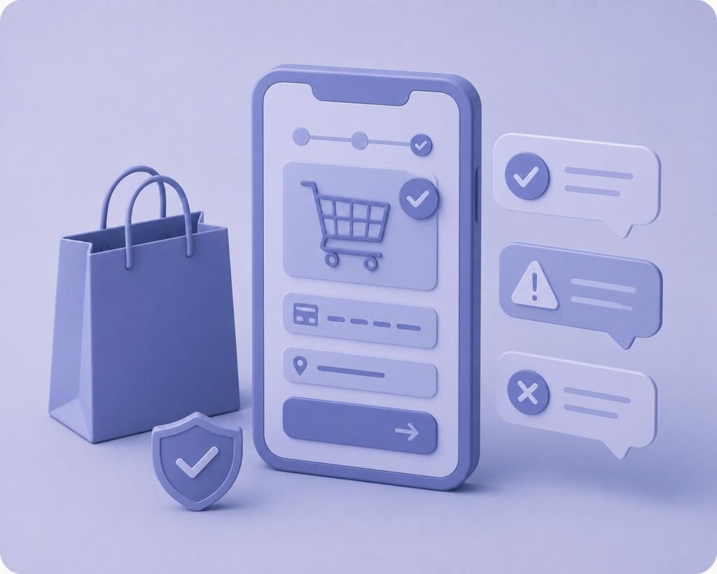 Arabic Checkout & UX Copy Translation