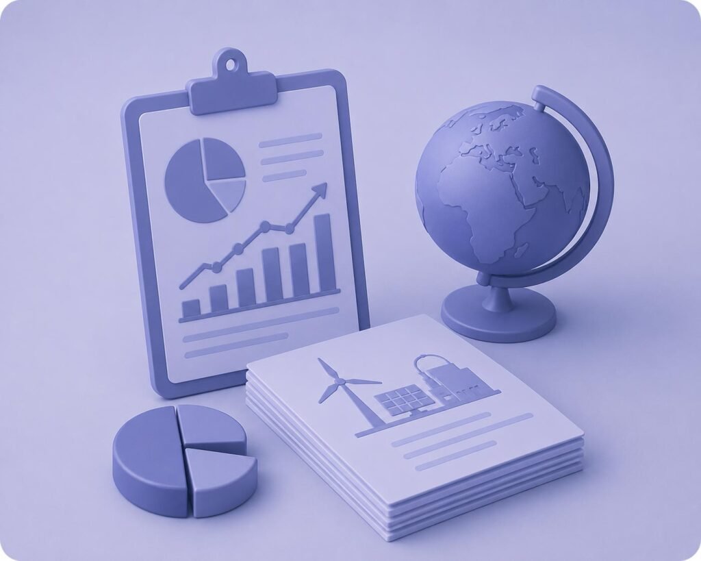 Multilingual Arabic Energy Investment Reports