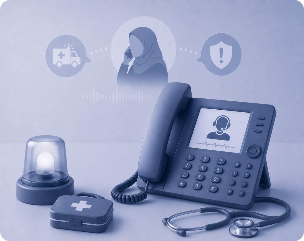 Arabic Crisis and Emergency Over the Phone Interpreting