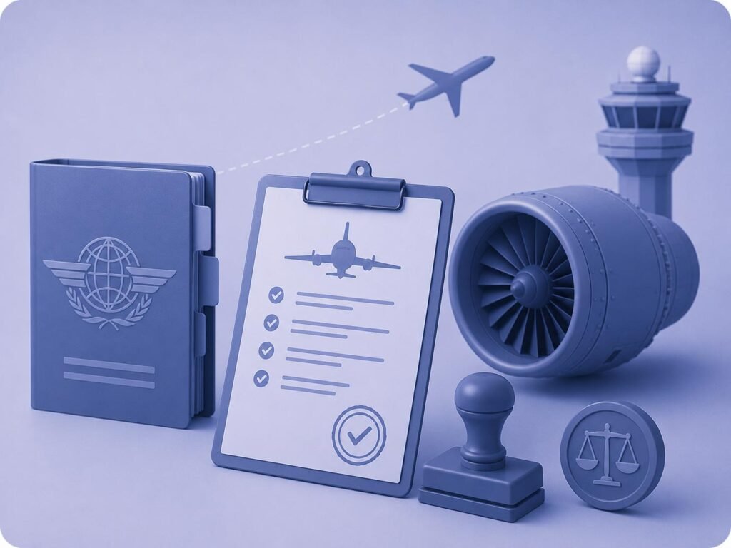 Arabic Aerospace Regulatory Filing Translation