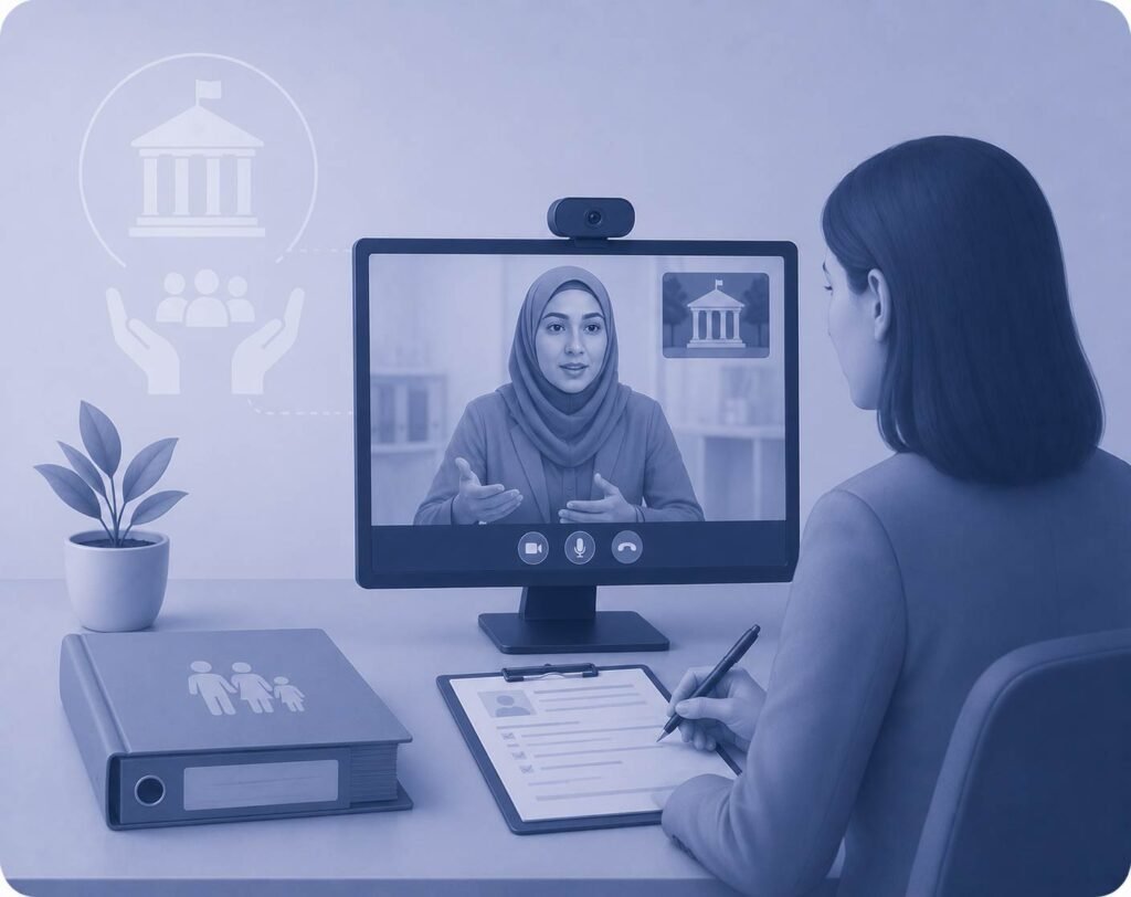 Arabic VRI for Government and Social Services
