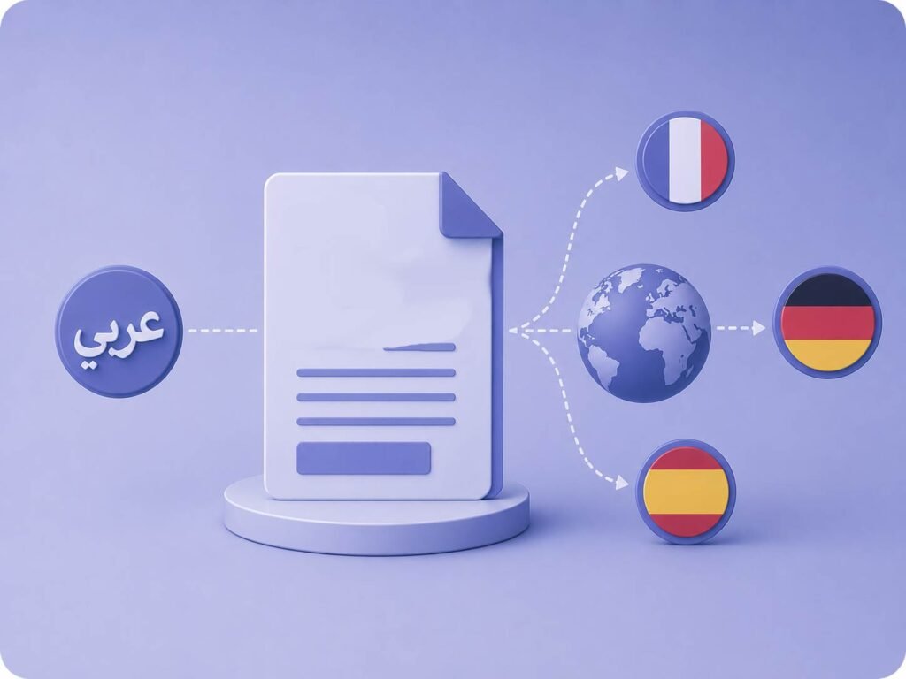 Multilingual Arabic Content Remix (French/German/Spanish)
