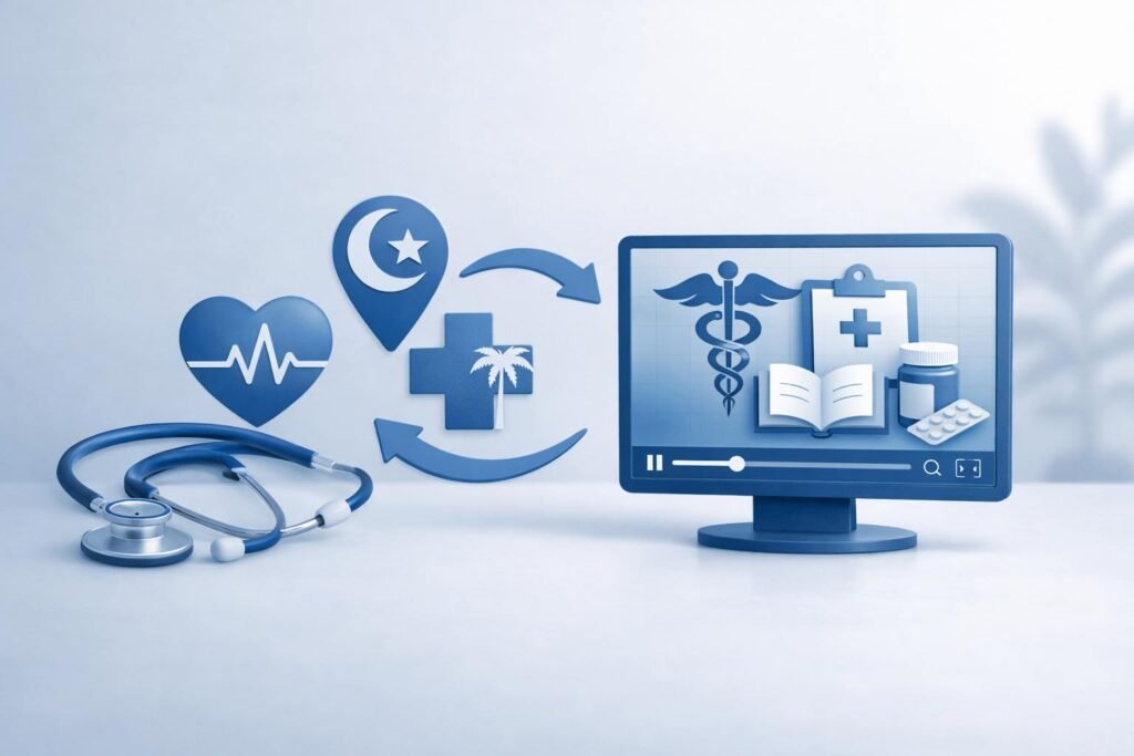 Arabic Medical and Healthcare Video Localization